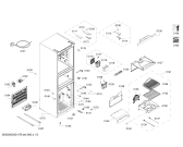 Схема №2 KGU28S268C с изображением Дверь для холодильника Bosch 11019762