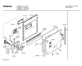 Схема №2 SE58260 с изображением Вкладыш в панель для посудомоечной машины Siemens 00357685