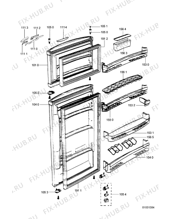 Схема №4 ARG 773 с изображением Панель управления для холодильника Whirlpool 481221838164