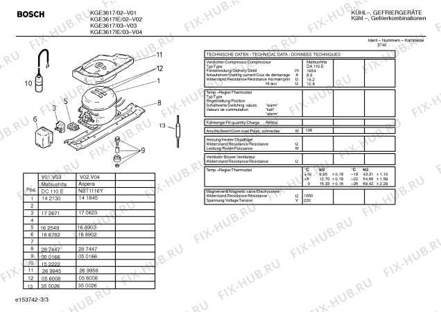 Схема №2 GS32B01EU с изображением Стартовое реле для холодильной камеры Bosch 00170623