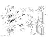 Схема №5 BD3057W3SN с изображением Панель для холодильной камеры Siemens 00704714