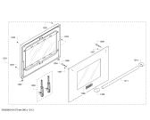 Схема №5 PRL486GDH с изображением Декоративная панель для электропечи Bosch 00248856