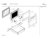 Схема №4 HEP4860 с изображением Фронтальное стекло для плиты (духовки) Bosch 00280904