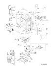Схема №1 ADG 658/1 IX с изображением Емкость для электропосудомоечной машины Whirlpool 480140100117