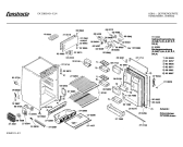 Схема №2 CK53031 с изображением Дверь морозильной камеры для холодильника Bosch 00277891