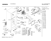 Схема №2 KS45U630NE с изображением Дверь для холодильной камеры Siemens 00473638