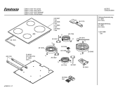 Схема №1 CM31191 CM3119 с изображением Стеклокерамика для плиты (духовки) Bosch 00209530