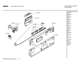 Схема №3 SRV43A23 с изображением Краткая инструкция для электропосудомоечной машины Bosch 00537039