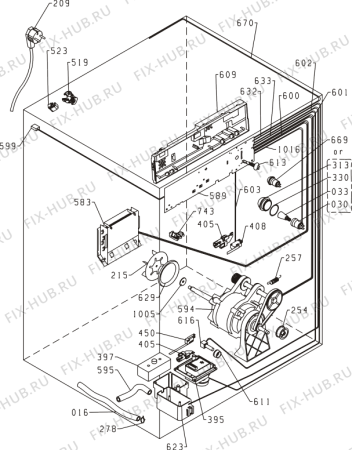 Схема №3 00.107.635 5 (160413, SPK2) с изображением Конденсатор для стиральной машины Gorenje 160930
