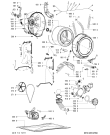 Схема №2 085 US/US с изображением Кнопка, ручка переключения для стиральной машины Whirlpool 481241029452