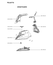 Схема №1 DW2070U6/90 с изображением Ручка для электропарогенератора Rowenta RS-DC0541
