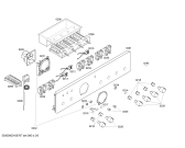 Схема №4 E1544C0 MEGA 1544C NOSTALGIE с изображением Панель управления для духового шкафа Bosch 00442985
