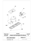 Схема №6 DSA25010 (7503120022) с изображением Электрокомпрессор для холодильника Beko 4543619500