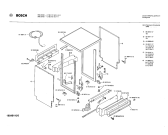 Схема №4 0730101617 FMS6100 с изображением Панель для посудомоечной машины Bosch 00114155