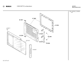 Схема №2 HMG3160FF с изображением Панель для микроволновой печи Bosch 00282488