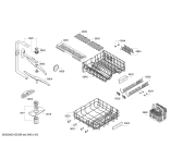 Схема №6 SMS53A02GB с изображением Панель управления для посудомойки Bosch 00705364