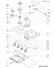 Схема №1 AKS 339/IX с изображением Втулка для плиты (духовки) Whirlpool 481010423028