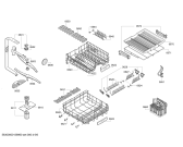 Схема №6 SHX68E05UC с изображением Набор кнопок для посудомоечной машины Bosch 00616273
