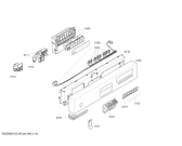 Схема №6 SGI47M46EU с изображением Передняя панель для посудомойки Bosch 00663529