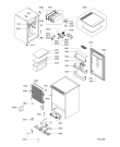 Схема №1 KDA 2450 с изображением Фиксатор для холодильника Whirlpool 481241828793