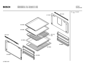 Схема №5 HBN68S0SK с изображением Механический замок для электропечи Bosch 00179550