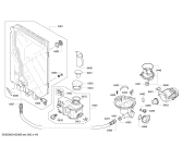 Схема №4 SMV54M00EU, TP3 с изображением Набор кнопок для посудомоечной машины Bosch 00623971