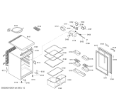 Схема №1 KTLMI4H1 с изображением Крышка для холодильника Bosch 00643760