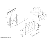 Схема №4 HCE422120C с изображением Стеклокерамика для духового шкафа Bosch 00688707
