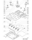 Схема №1 KHPI7550 (F091751) с изображением Инструкция по эксплуатации для духового шкафа Indesit C00351764