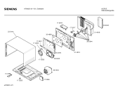 Схема №3 HF66051 с изображением Передняя панель для микроволновой печи Siemens 00266567