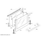 Схема №3 HBN131521B с изображением Панель управления для плиты (духовки) Bosch 00447814