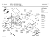 Схема №2 BBS2113II ALPHA 200 с изображением Верхняя часть корпуса для пылесоса Bosch 00272361