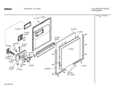Схема №4 SGI4364 с изображением Вкладыш в панель для электропосудомоечной машины Bosch 00366875