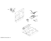 Схема №3 BO211130 с изображением Панель управления для электропечи Bosch 00642585