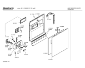 Схема №5 CG460S2EU Domo 400 с изображением Панель управления для электропосудомоечной машины Bosch 00354271