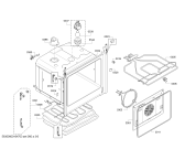 Схема №4 3HB528XIP с изображением Фронтальное стекло для плиты (духовки) Bosch 00688423