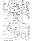 Схема №1 WA 2362-ROK с изображением Сопротивление для стиральной машины Whirlpool 481246279863