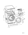 Схема №3 XWE71452WFR (F088749) с изображением Обшивка для стиральной машины Indesit C00310325