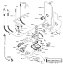 Схема №1 DIPLOM TWIST 60   -White (900000972, Diptwist1) с изображением Вентиль для посудомоечной машины Gorenje 790943