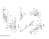 Схема №4 SE24E245EU с изображением Модуль управления для посудомоечной машины Bosch 00609148
