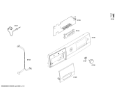 Схема №1 WM12S360AU с изображением Панель управления для стиралки Siemens 00706955