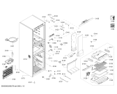 Схема №2 KGN28V268C с изображением Выдвижной ящик для холодильной камеры Bosch 11025975