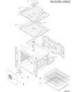 Схема №3 FB86PWH (F025968) с изображением Запчасть для плиты (духовки) Indesit C00139900