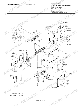 Схема №14 FA194R6 с изображением Сопротивление для плиты (духовки) Siemens 00794534