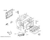 Схема №5 HSG312020F с изображением Панель управления для духового шкафа Bosch 00673009