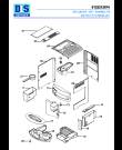 Схема №3 MAGNIFICA ESAM03.110 с изображением Обшивка для кофеварки (кофемашины) DELONGHI 7313224521