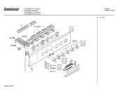 Схема №5 CH21001 с изображением Панель для плиты (духовки) Bosch 00281807