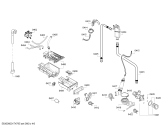 Схема №4 WVH284601W Bosch с изображением Модуль управления, запрограммированный для стиралки Bosch 11020963