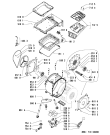 Схема №1 AWT 7108 DF с изображением Обшивка для стиральной машины Whirlpool 481245210042