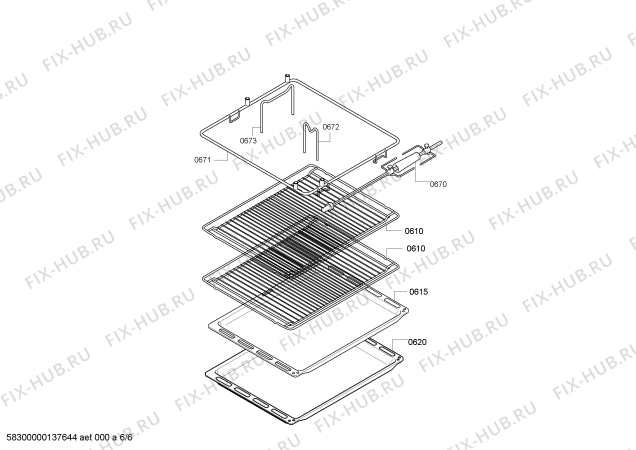 Схема №2 B15P40W0FR с изображением Кнопка для электропечи Bosch 00612770